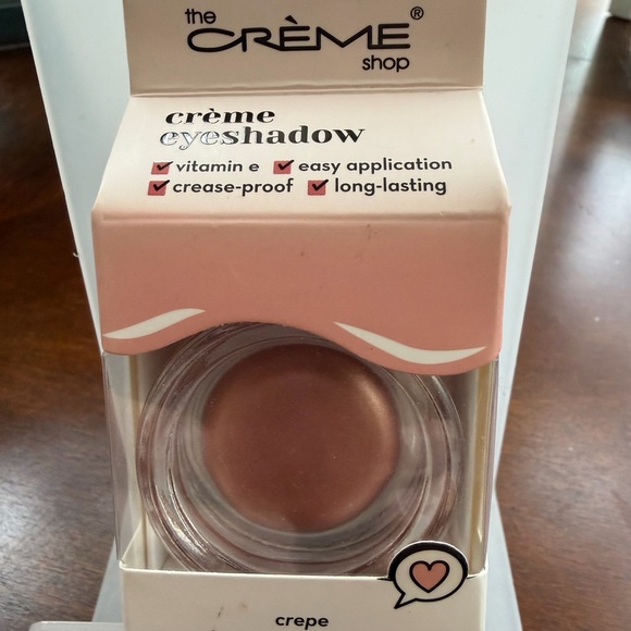 The Creme Shop Other - NEW The Crème Shop Eyeshadow in Crepe. Leaves a velvety rich long wearing finish
